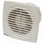 Extractor baño frontal blanco baja silueta MUNDOFAN MU BP 4 T temporizador  Ø100mm
