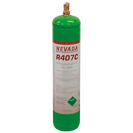 CARGA 850 GR. GAS REFRIGERANTE R-407C EN ENVASE DESECHABLE