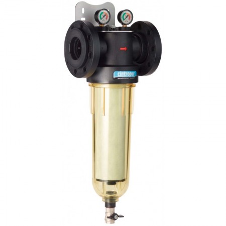 Filtro de agua autolimpiante con manómetros DN80 25µm CINTROPUR NW 800