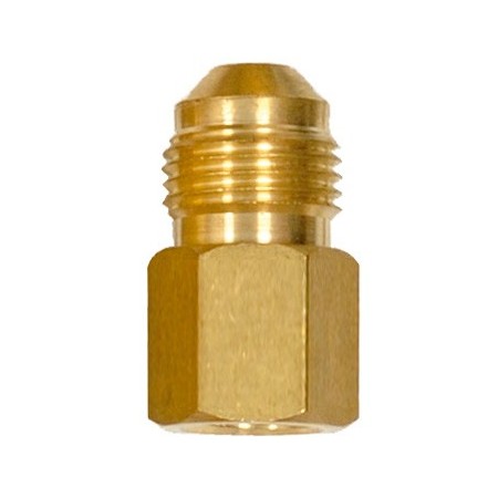 Reducción 1/4" SAE Hembra por 5/16" Macho