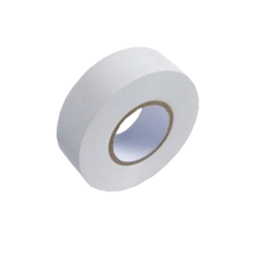 Rollo 20m cinta aislante electricista 19mm blanca