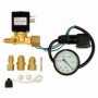 Kit de válvula solenoide y vacuómetro para bombas de vacío