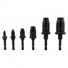 Conjunto de 6 expandidores SUPER STARS ST-E900S de 1/4" a 7/8"