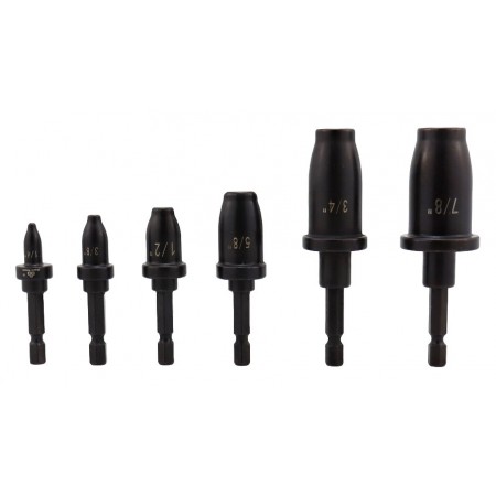 Conjunto de 6 expandidores SUPER STARS ST-E900S de 1/4" a 7/8"