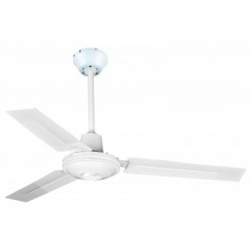 Ventilador de techo blanco 3 aspas con mando MERCAFAN INDUSTRIAL Ø90cm