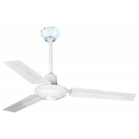 Ventilador de techo blanco 3 aspas con mando MERCAFAN INDUSTRIAL Ø90cm