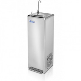 Fuente agua fría acero inox. CANALETAS M66A LV