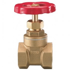 Válvula compuerta latón SEI cierre metal 1-1/4"