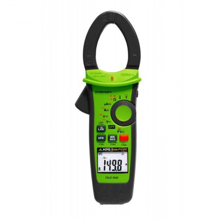 Pinza amperimétrica fotovoltaica KPS DCM8700PV