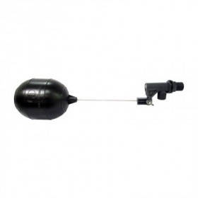 Válvula flotador PVC con boya esferica 1/2"