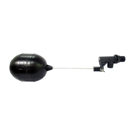 Válvula flotador PVC con boya esferica 1"