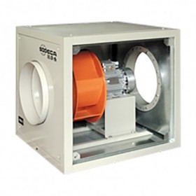 Caja ventilación centrífuga simple aspiración motor directo rodete chapa galvanizada a reacción 400º 2h SODECA CJS-2263-6T