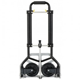 Carretilla de transporte manual plegable de aluminio con ruedas de nylon MERCATOOLS 100kg