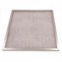 Filtro para campana industrial manta MUNDOFAN DUAL-CARB G4+carbón activo impregnado F1 490x490x25mm