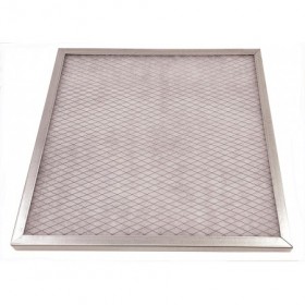 Filtro para campana industrial manta MUNDOFAN DUAL-CARB G4+carbón activo impregnado F1 490x490x25mm