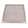 Filtro para campana industrial manta MUNDOFAN DUAL-CARB G4+carbón activo impregnado F1 490x490x25mm