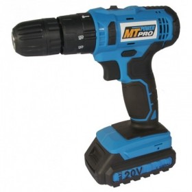 Taladro percutor portátil a batería 20V 1.5AH MT POWER PRO