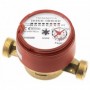 Contador chorro unico agua caliente B-METERS. 3/4"