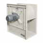 Ventilador centrífugo simple aspiración motor directo rodete chapa galvanizada a reacción 400º/2h SODECA TCR/R-1650-4T
