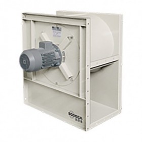 Ventilador centrífugo simple aspiración motor directo rodete chapa galvanizada a reacción 400º/2h SODECA TCR/R-1650-4T