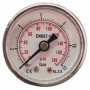 Manómetro Ø40mm horizontal 1/8" 0 a 12bar/psi