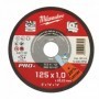 Disco corte MILWAUKEE acero PRO+ SCS Ø125mm