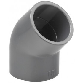 Codo PVC 45º  Ø25