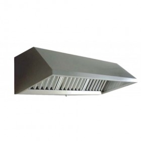 Campana industrial mural MUNDOFAN IC EXCLUSIVE con ventilador 9/9 1/2cv 1500x800x680mm filtros incluidos