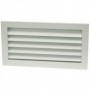 Reja retorno aletas fijas a 45º ESCOCLIMA RER 1000x150mm lacada blanco