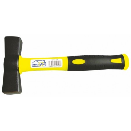 Maceta albañil de acero con mango bimaterial MERCATOOLS 1000g
