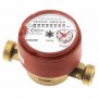 Contador chorro unico agua caliente  B-METERS .1/2"