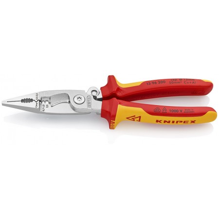 Alicate profesional multifunción electricista KNIPEX