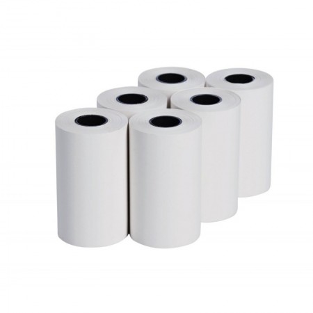 6 rollos de papel térmico para impresora TESTO IRDA/BLUETOOTH