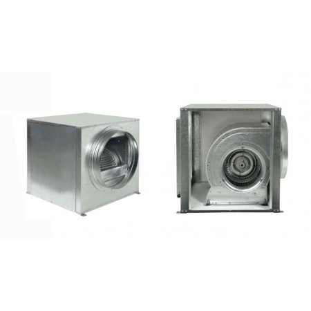 Caja ventilación centrífuga motor directo S&P CVB/4-240/240-N-550W impulsión circular