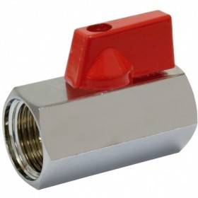 Válvula bola mini latón hembra-hembra 1/2"