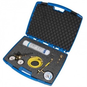 Maleta kit para pruebas de estanqueidad con cartucho de nitrógeno