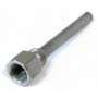 Vaina inoxidable macho-hembra 1/2"x100mm