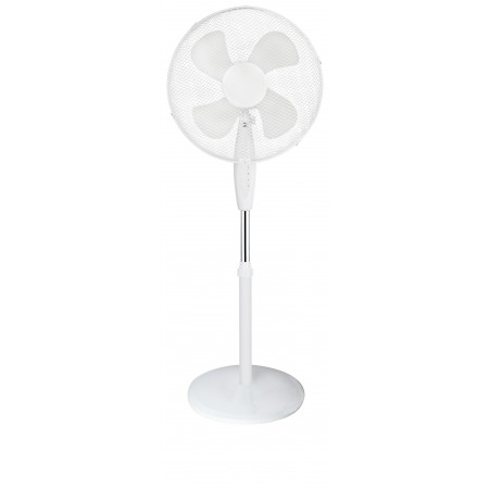 Ventilador de pie oscilante base redonda MERCAFAN WHITE Ø40cm 40W 230VAC
