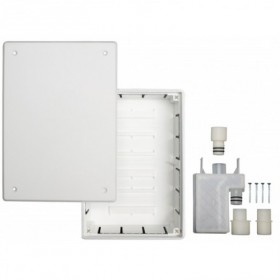 Sifón con caja empotrar 175x260x82mm