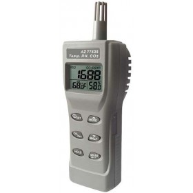 Medidor combinado temperatura. humedad y CO2 digital AZ535