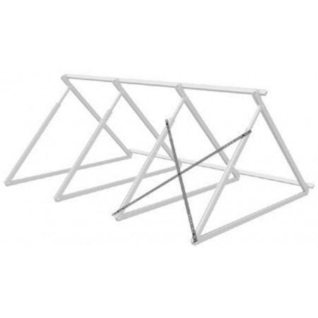ESTRUCTURA CUBIERTA PLANA 20º-45º 4 CAPTADORES PFM (NO INCLUYE FIJACIÓN)