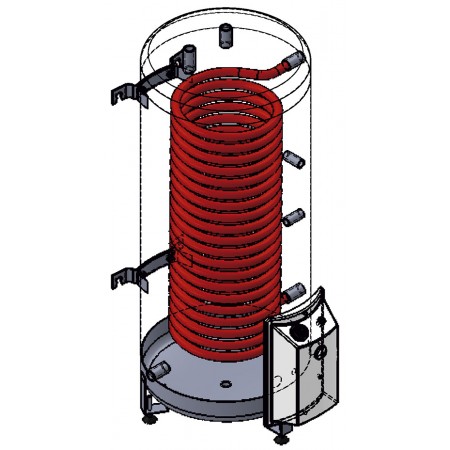 INTERACUMULADOR IDROGAS INOXCHROME IXC-HL 100 8 BAR