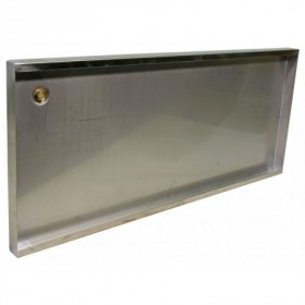 Bandeja condensados inoxidable super desagüe Ø14 inferior 475x1100mm