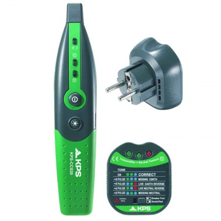 Probador de enchufes KPS CC820