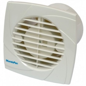 Extractor baño fijación sin tornillos MUNDOFAN MU 4 P  Ø100mm