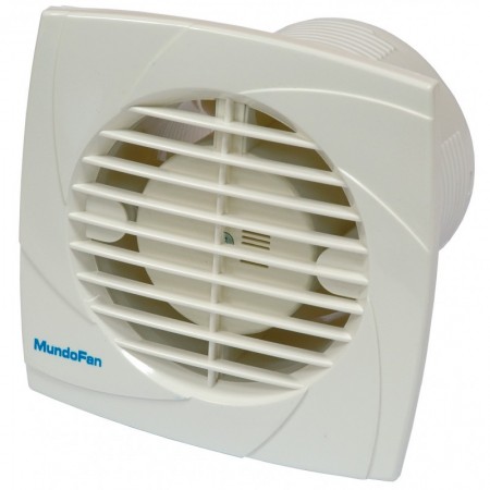 Extractor baño fijación sin tornillos MUNDOFAN MU 4 P  Ø100mm