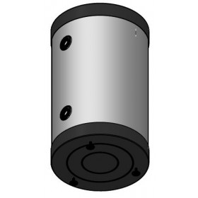 ACUMULADOR DE INERCIA VERTICAL IDROGAS RIGID AISI 444 6 BAR ANR INOX 300 L