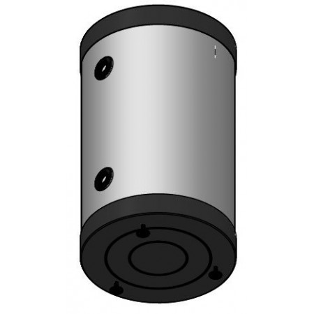 ACUMULADOR DE INERCIA VERTICAL IDROGAS RIGID AISI 444 6 BAR ANR INOX 300 L