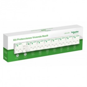 Kit electrificación vivienda 7 circuitos SCHNEIDER