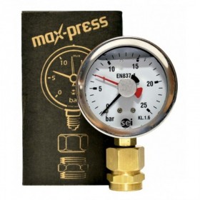 Medidor presion portatil con aguja de máxima SEI Max-Press